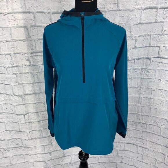 Under armour NWT water resistant hydrofuge loose fit half zip pullover hoodie XS - Picture 1 of 12